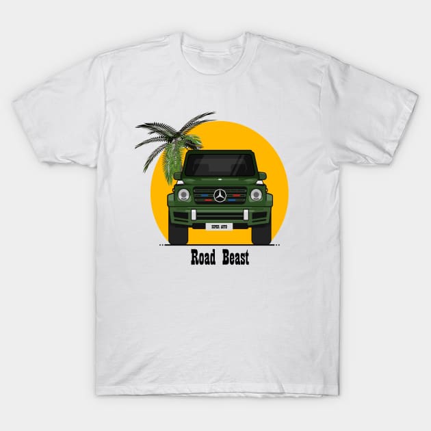 Road beast. T-Shirt by MIXOshop